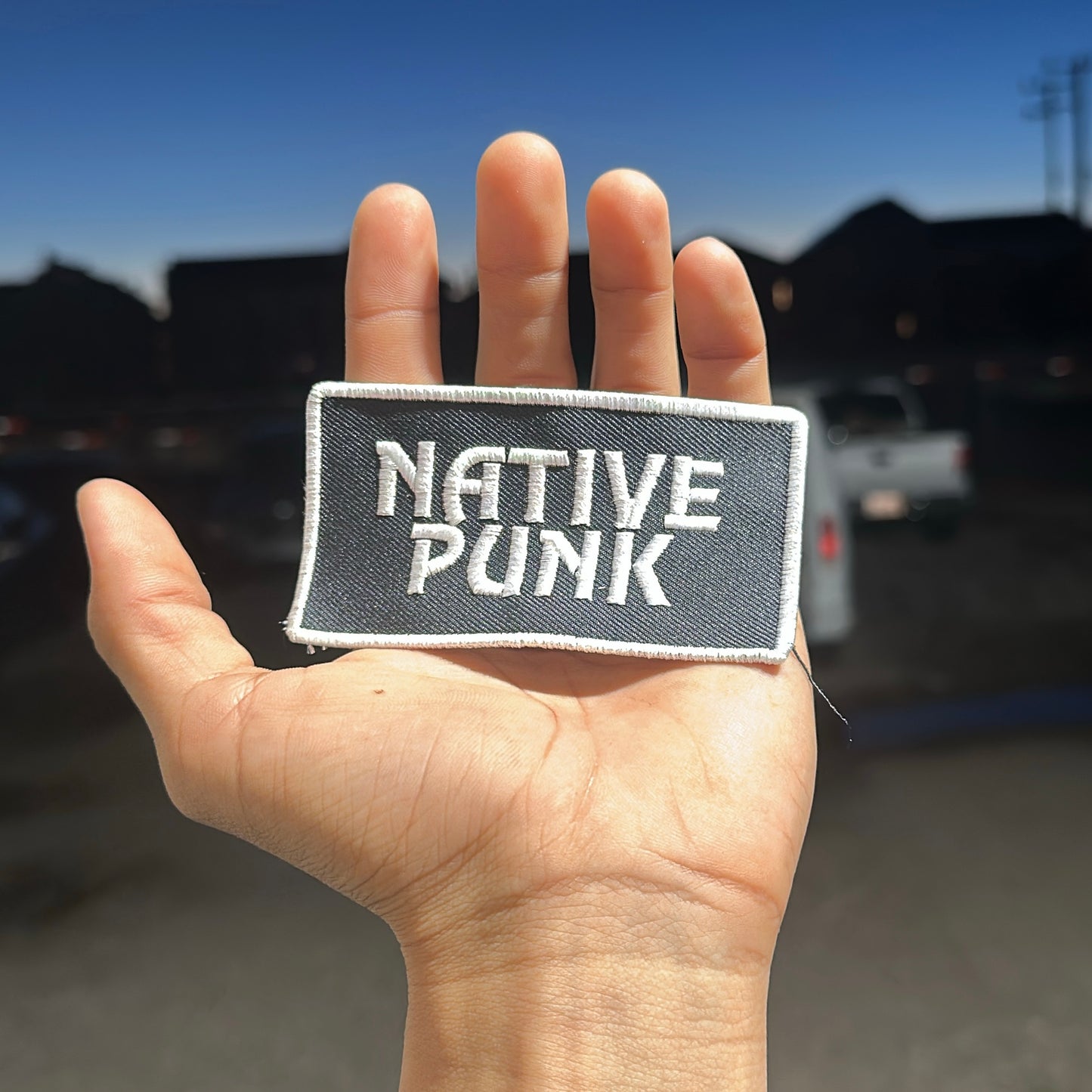 Native punk patch