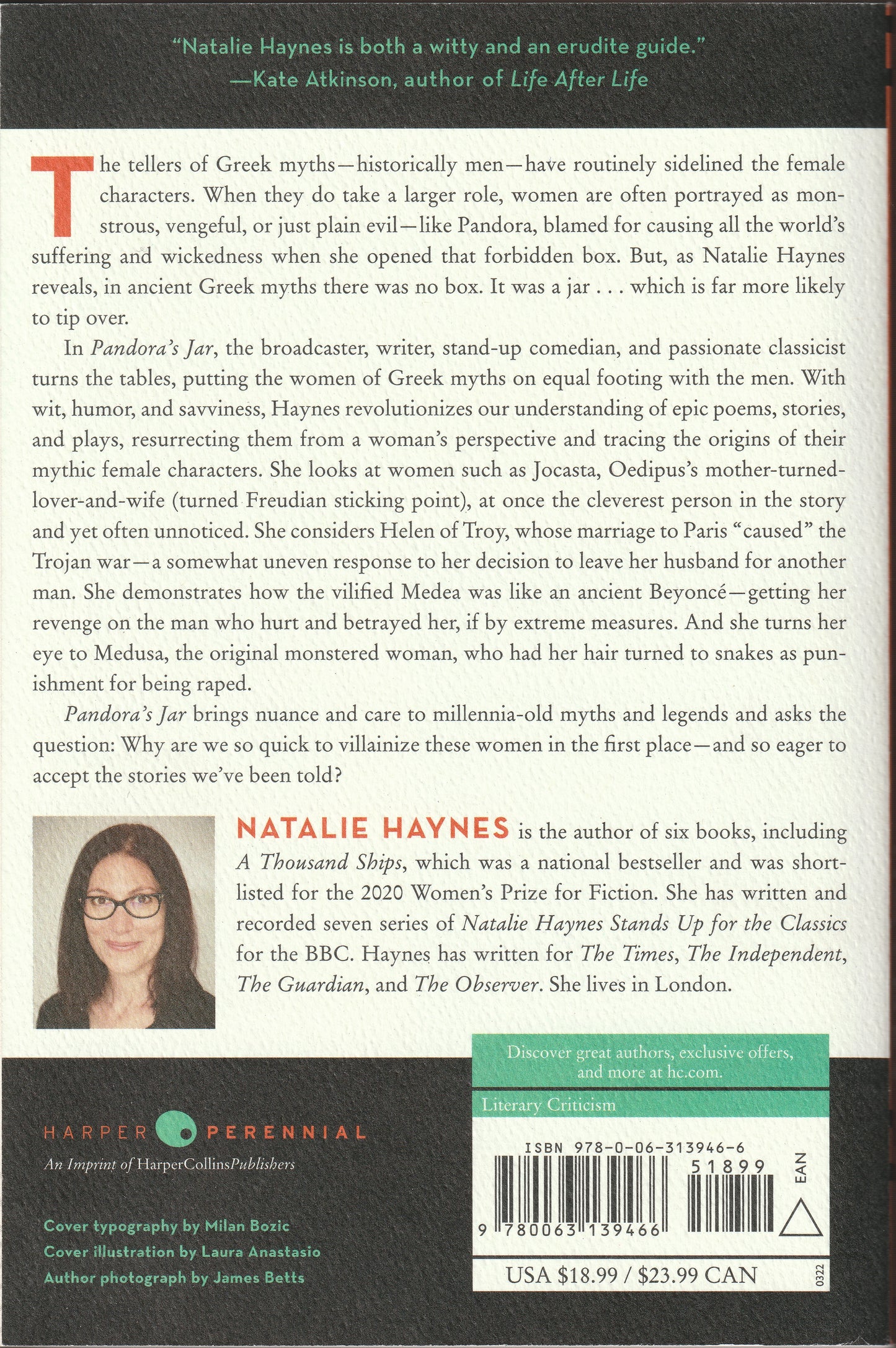 Pandora's Jar - Natalie Haynes