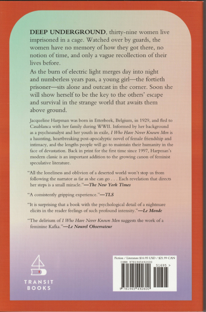 I Who Have Never Known Men - Jacqueline Harpman